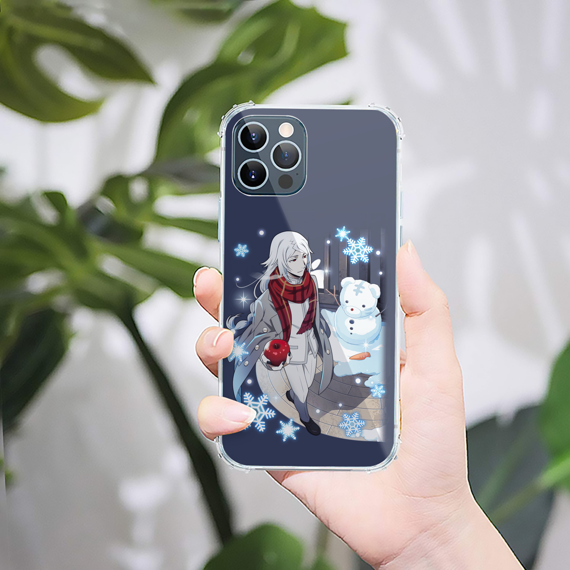 （画像用） 文豪ストレイドッグス Bungo Stray Dogs 【iPhone 12シリーズ対応】透明スマホケース（クリアソフトケース）